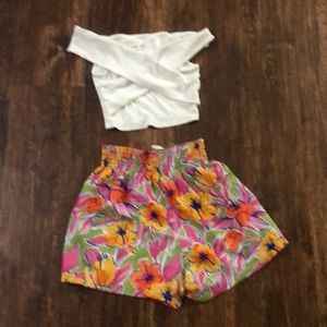 Teen girls used once matching outfit